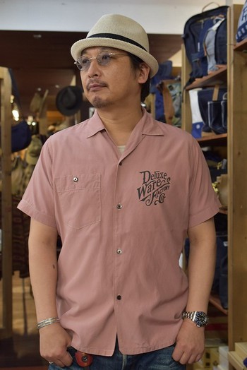 デラックスウエア AL-04 NATIVE S.PINK　着てみる
