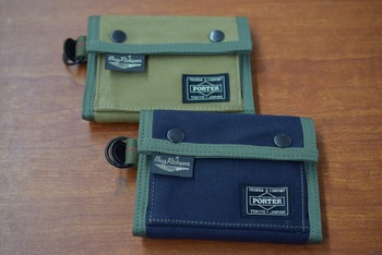 BUZZ RICKSON’S x PORTER ポーター JUNGLE CLOTH WALLET ウォレット