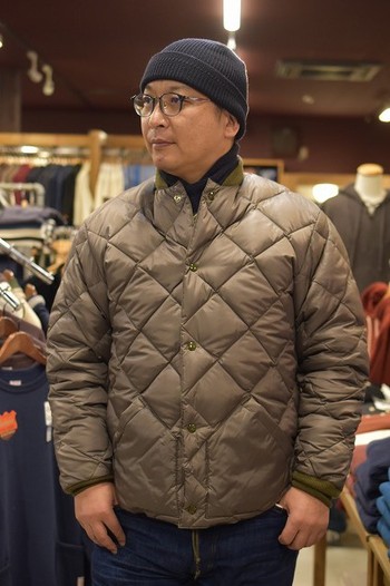 リアルマッコイズ MJ20124 NYLON QUILTED DOWN JACKET  暖かいぜ!!