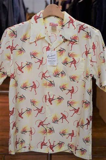 CUSHMAN ハワイアンレッドデビル 半袖シャツ入荷です！