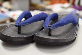 TOKYO SANDALS TS-BO5 雪駄サンダル BLUE SUEDE　在庫ございます!!