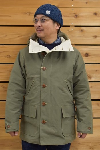 コリンボ　春夏入荷スタート!!　HUDSON VALLEY TROOP PARKA　入荷です