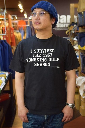 コリンボ　プリントTシャツ入荷です　Tongking Gulf　そしてサイズ感