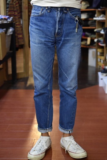 大江洋服店　別注デニムBO-02XX　脅威の経年変化