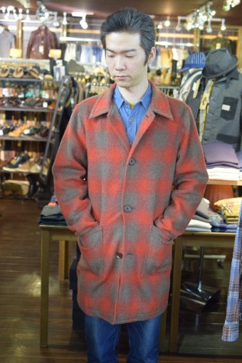 フルカウント　PRISONER LONG COAT CHECK
