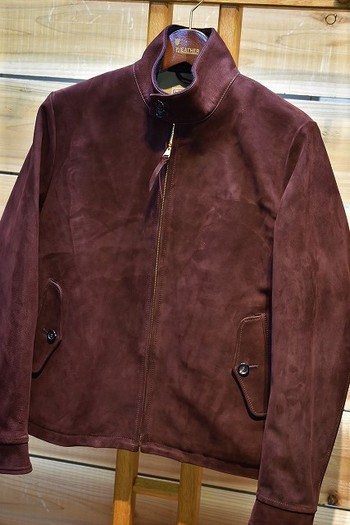 ワイツーレザー　新作ホースヌバック　Drizzler Jacket　