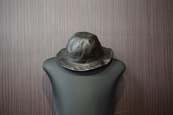 　REAL McCOYS MJ16113 LEATHER HUNTING HAT　シールブラウン