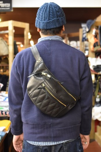 Y2レザー 　限定ECO HOUSEキルティングウエストバック  入荷となります
