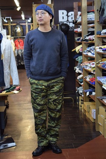 リアルマッコイズ　MP18091 TIGER CAMOFLAGUE TROUSERS JOHN WAYNE