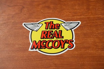 REAL McCOYS　人気のステッカー補充いたしました！