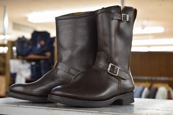 メイカーズ　40`s  HORSE BUTT ENGINEER BOOTS  BROWN