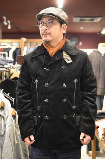 Mister Freedom SC14750 14oz. CORDUROY ROAMER CAR COAT