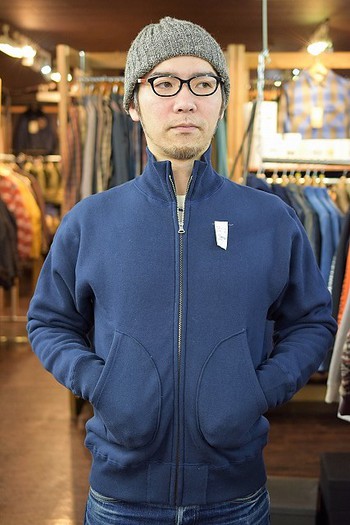 この時期に着たくなる　クッシュマン　インナーワッフルデッキジャケット