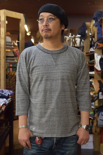 ダッパーズ　1383 フットボールTシャツ 　今の時期が丁度よい