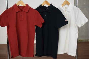 ウエス　吊り鹿の子ポロシャツ　入荷