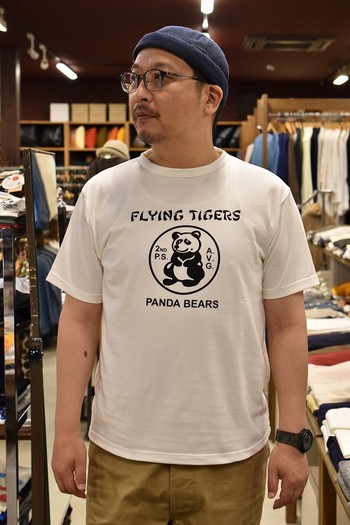 クッシュマン　人気Tシャツ PANDA BEARS  入荷です