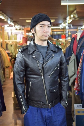 JELADO　Rebel Jacket ホースハイド ブラック　遂に入荷です