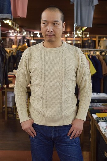 コリンボ　NEWBRIDGE CABLE SWEATER ご紹介