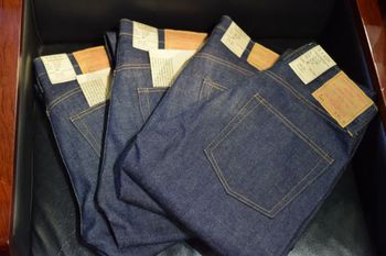 大江洋服店　デニム4型　HPに掲載いたしました
