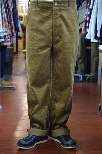 ダッパーズ クラシカルスタンダードトラウザー コーデュロイ入荷