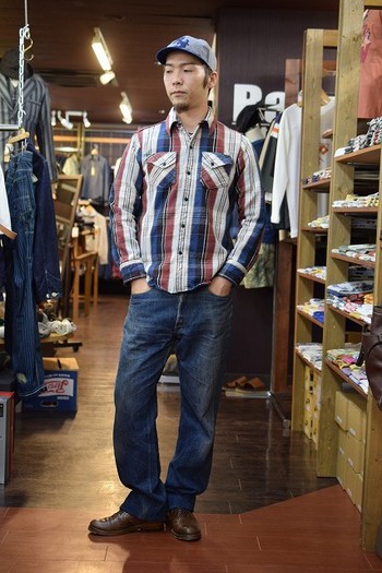 デラックスウェア　再入荷　ジップパーカー&HVS-29　ネルシャツ