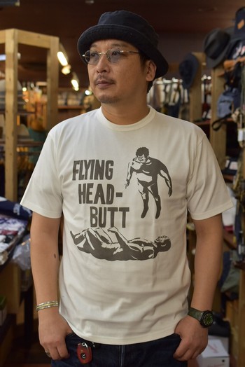 ジェラード 本年のプロレスTシャツ  Flyng Headbatt !!
