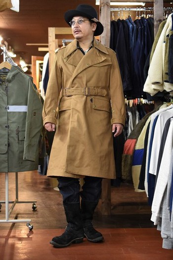 リアルマッコイズ　DISPATCH RIDER COAT　サイズ感