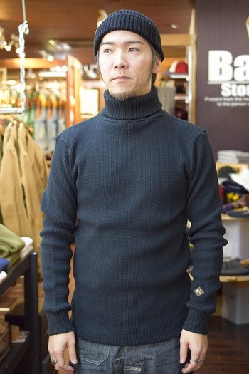 ナイジェルケーボン　TURTLE NECKE WAFFLE SHIRT　ご紹介