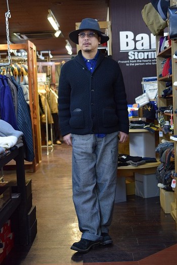 ジェラード JOHN GLUCKOW ネットメイカーズパンツ 刺し子Ver