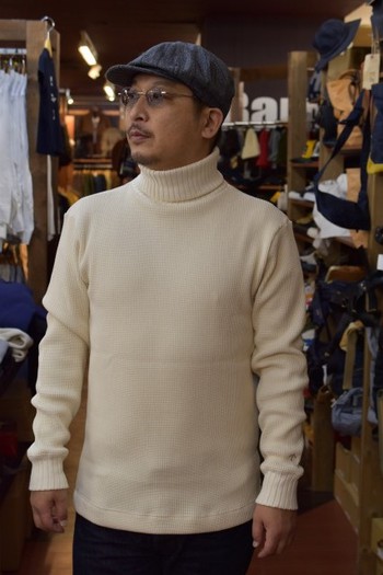 ナイジェルケーボン　TURTLE NECK WAFFLE　ご紹介