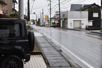 1月24（日）　本日は雨模様　