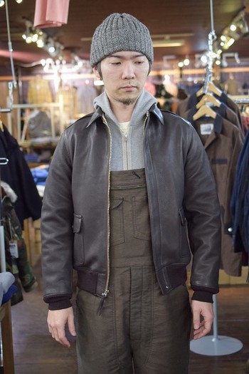 リアルマッコイズ　ディアスキン　A-2　MJ17001　入荷
