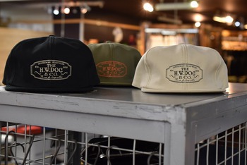 H.W.DOG＆CO TRUCKER CAP　残りあと僅か!!