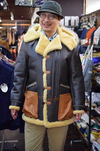 お問い合わせの多いアイテムピックアップ　コリンボ　B-7　クッシュマン　ウールブランケットJKT　
