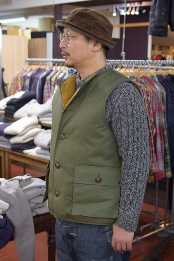 ナイジェルケーボン　HEAVY ZONE VEST C.W.C – OLIVE