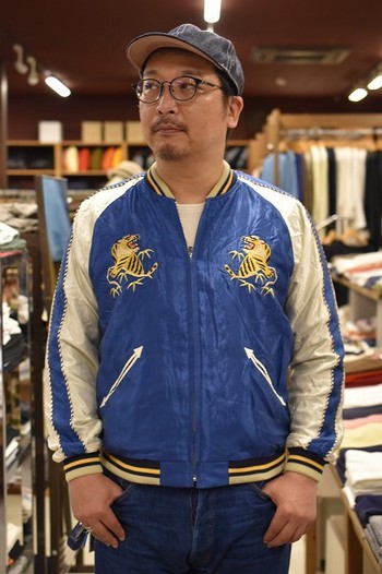 たまにはスカジャンもいいかも???