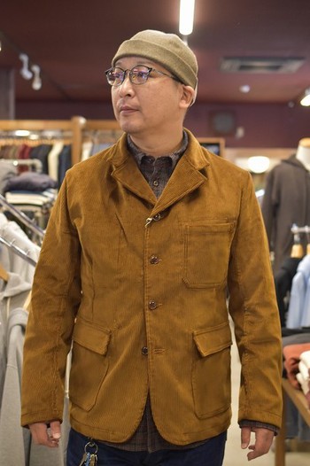ミスターフリーダム USA HEAVY CORDUROY Continental Sportcoat