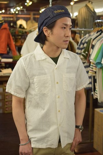 ウエス 半袖オープンシャツ　ご紹介