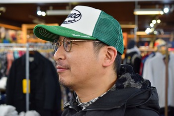 リアルマッコイズ　BUCOメッシュキャップ　グリーン入荷です