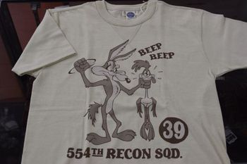 トイズマッコイ　Tシャツ　ワイリーコヨーテ＆ロードランナー　ご紹介