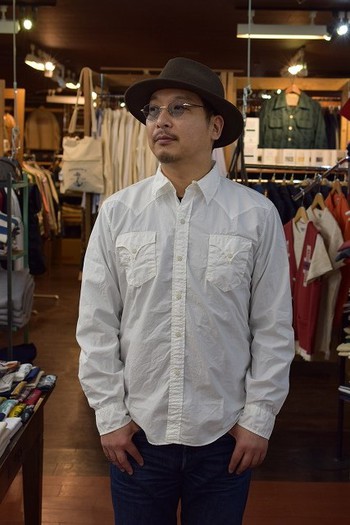 ミスターフリーダム “SURPLUS” BROAD CLOTH “DUDE RANCHER” SHIRT