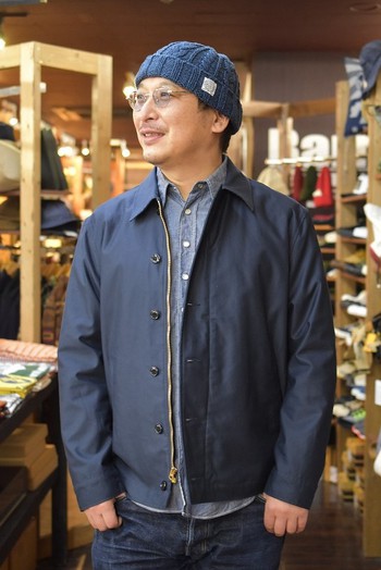 今の時期が丁度よい、リアルマッコイズ MJ20015 U.S NAVY UTILITY JACKET