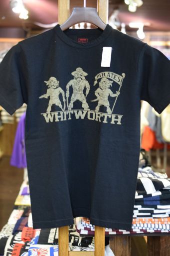 クッシュマン　リサイクルコットンTシャツ　PIRATES