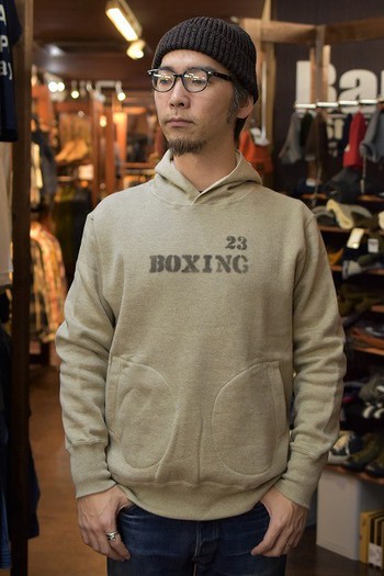 リアルマッコイズ　 30s HOODED SWEAT SHIRT BOXING