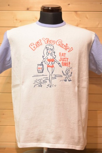 フェローズ　BET YOU CAN’T 　刺繍Tシャツ