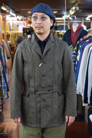 リアルマッコイズ　DOUBLE DIAMOND NORFOLK JACKET ブラウン
