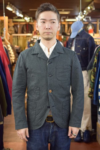 オルゲイユ　 Sack Jacket　Black [OR-4012]　再入荷です