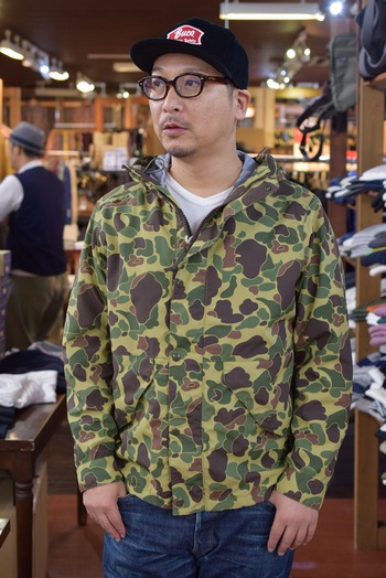 コリンボ　W.ARSENAL HARD SHELL PARKA カモ ご紹介