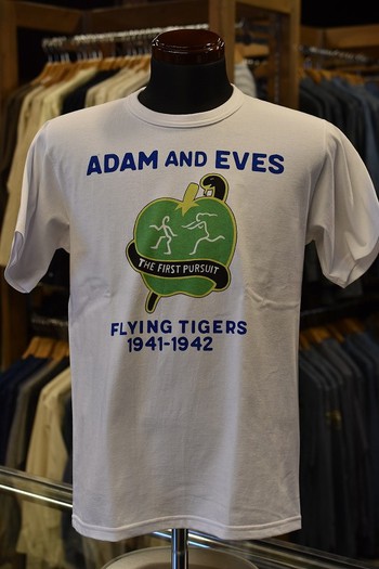 リアルマッコイズ　MJ21029 　MILITARY TEE / ADAM AND EVES  入荷です