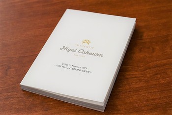 Nigel Cabournよりカタログが届きました！